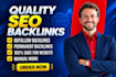 build high quality SEO manual backlinks
