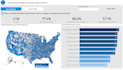 create your arcgis or google map in power bi
