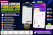 reskin and redesign codecanyon android app