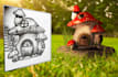 illustrate your drawings and sketches into realistic images