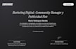 be your community manager