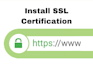 install free SSL and secure https urls on the website