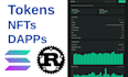 create token , nfts , dapp on solana