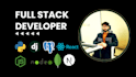 be your full stack web developer as python django, react developer, rest apis