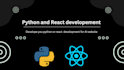 do react developement with python