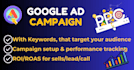 set up google ad campaign with complete roadmap