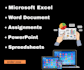 do urgent ms word, excel formulas, assignment, assessment, and powerpoint tasks