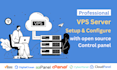 setup vps with free control panel AWS ai automation