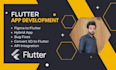 design flutter apps, convert figma to flutter app, android, and ios app
