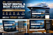 build a premium yacht rental, boat charter booking website