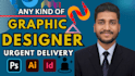 do any work with adobe illustrator, photoshop, indesign