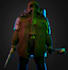 create realistic 3d game character model
