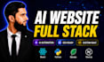 build fast SEO optimized ai website as a full stack developer
