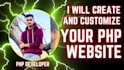 fix and develop any custom php, laravel website