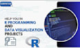 teach you r programming language, data analysis and visualization