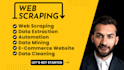 perform web scraping and data extraction with octoparse