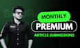 boost website visibility with expert article submission
