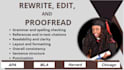 rewrite edit, proofread, cite, in apa, mla, harvard, chicago