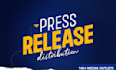 do  press release distribution to 150 media sites