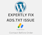 resolve adsense ads txt issues and fix within 24 hours