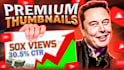 create youtube thumbnail with amazing quality in 2 hours