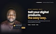 set up your payhip, gumroad or sellfy store to sell digital products