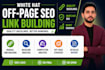 do white hat off page SEO link building and backlinks