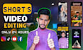 edit tiktok, reels,shorts,caption, short form video editing