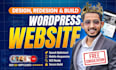 design, redesign, build modern responsive wordpress website