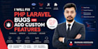fix PHP laravel bugs and add custom features