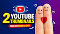 design the best youtube thumbnail