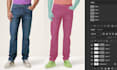 do clipping multi path for your image, separate garment color