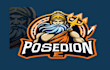 do poseidon e sport mascot logo design for your business page