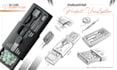 create industrial product design sketches and 3d concepts