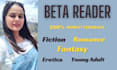 be your alpha or romance beta reader, erotica, dark taboo, fantasy beta reader