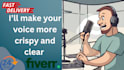 clear your voice in the video