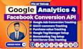 setup google analytics ga4 ecommerce tracking, conversion tracking GTM