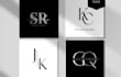 design your brand a sleek and minimal initial letter logo