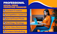 be your professional social media marketing manager and personal assistant