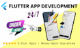 develop cross platform flutter apps for android and ios
