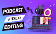 editing a podcast, zoom interview editing, or audio clean up