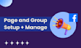 be facebook business page and group manager or moderator
