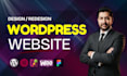 design or redesign wordpress website with elementor pro