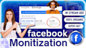 complete facebook page monetization organically
