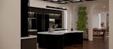provide professional kitchen interior design 3d render