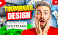 design professional youtube thumbnail expert