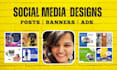 create 30 professional social media post designs