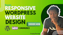 build a responsive wordpress website and wordpress blog