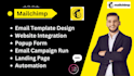design editable mailchimp email template