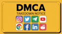 takedown copyright infringing stolen on fb insta redt twit under dmca